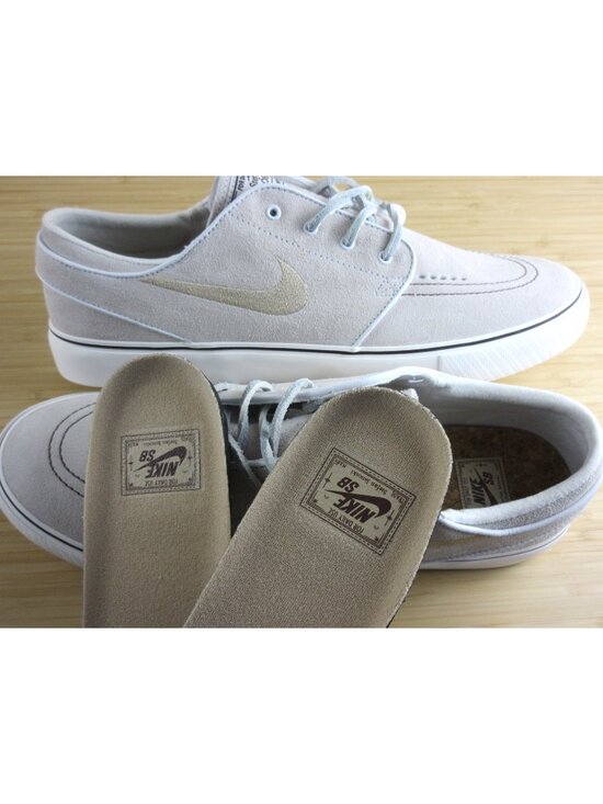 Nike Other - Nike Men's SB Zoom Janoski OG+ Skate Shoes White Linen Chocolate Suede Size 15